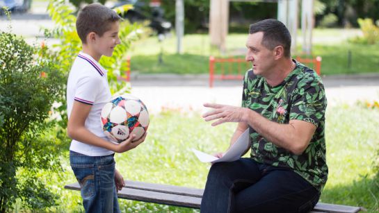 Бекстейдж зйомки нового скетч-шоу KIDS TEAM